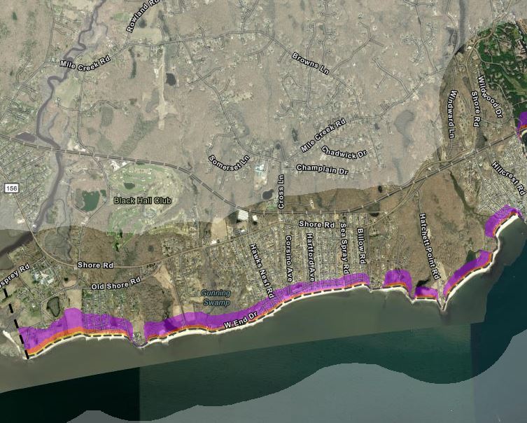 FEMA Costal Erosion Hazard Map