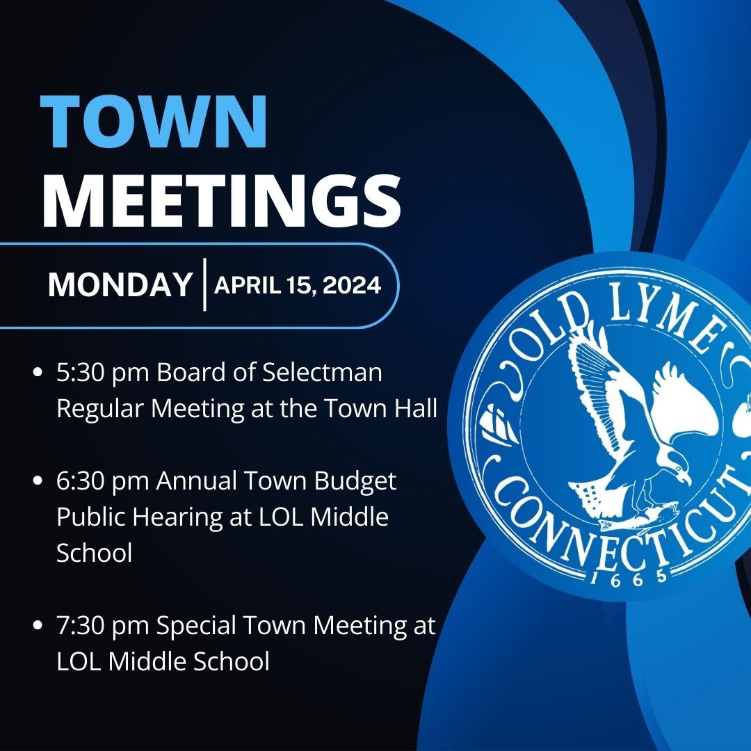 April 2024 Town Meetings