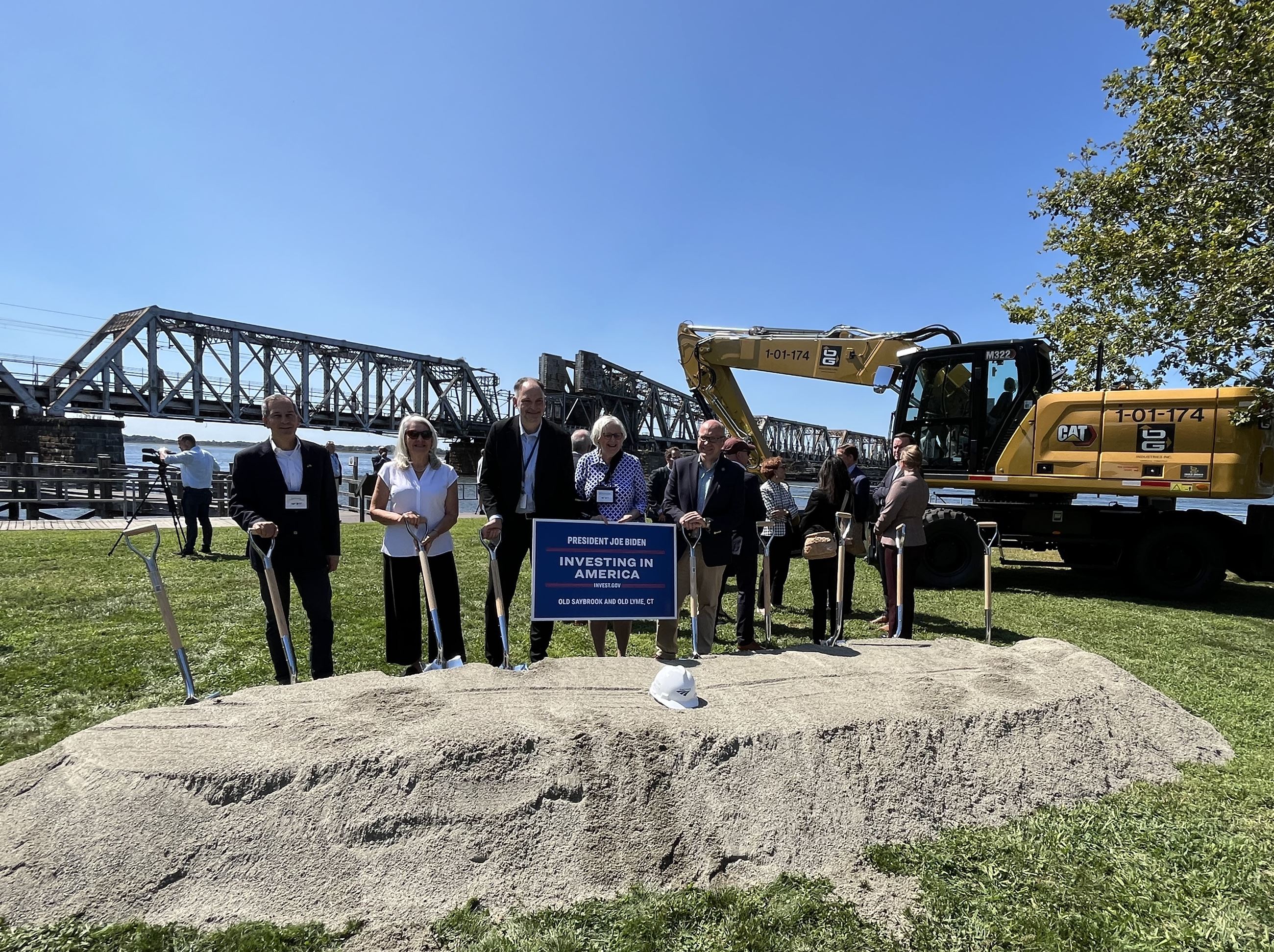 Amtrak Groundbreaking Local Elected Officials