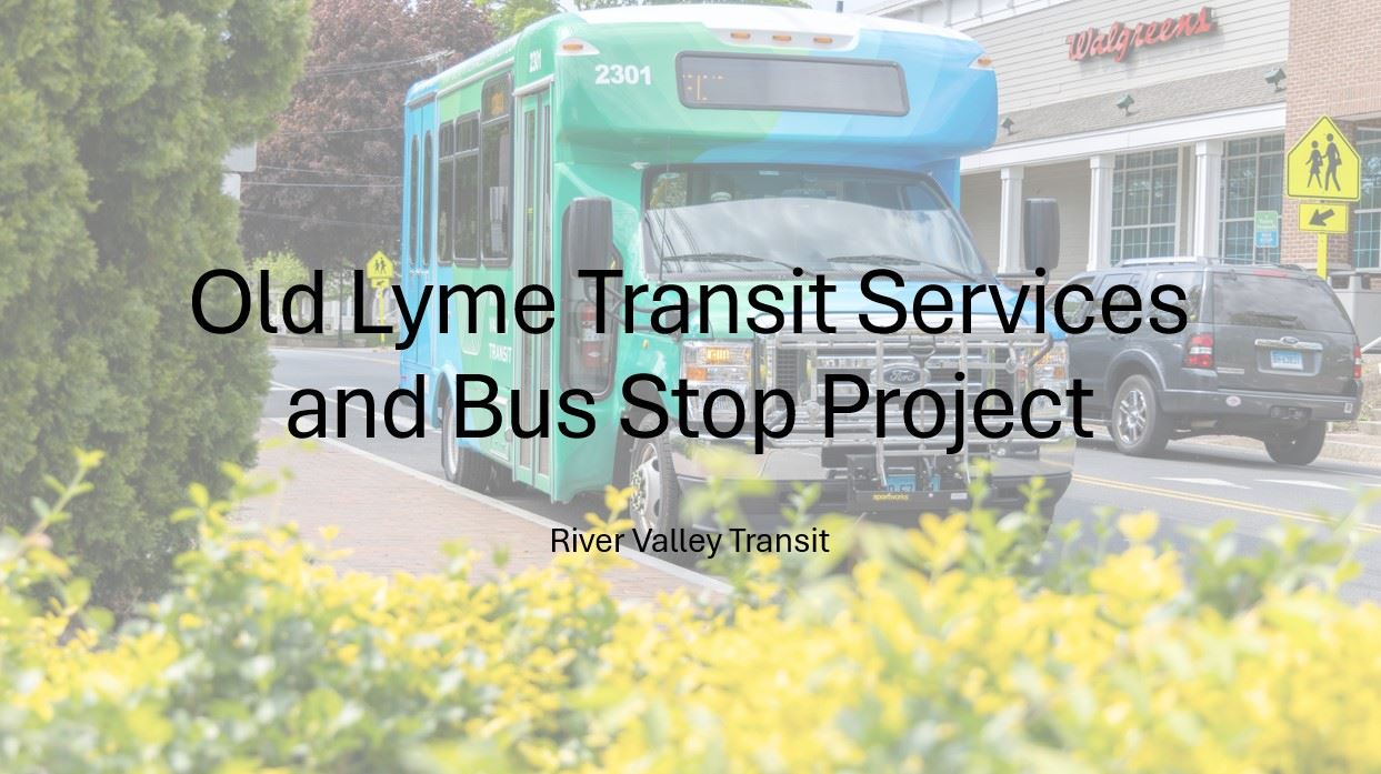 River Valley Transit Services and Bus Stop Project Presentation cover slide