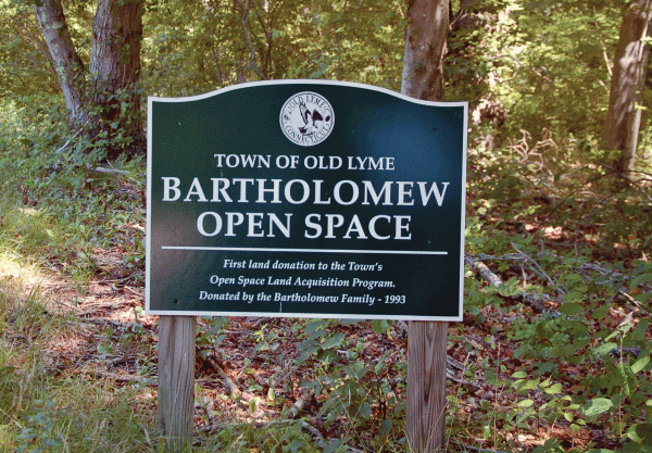 Bartholomew Open Space Sign