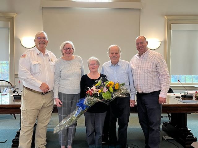 Dave Roberge, Martha Shoemaker, Kathy Hall, Time Griswold and Matt Ward 