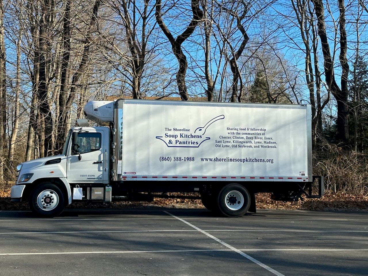 Shoreline Soup Kitchen's New Freezer Truck