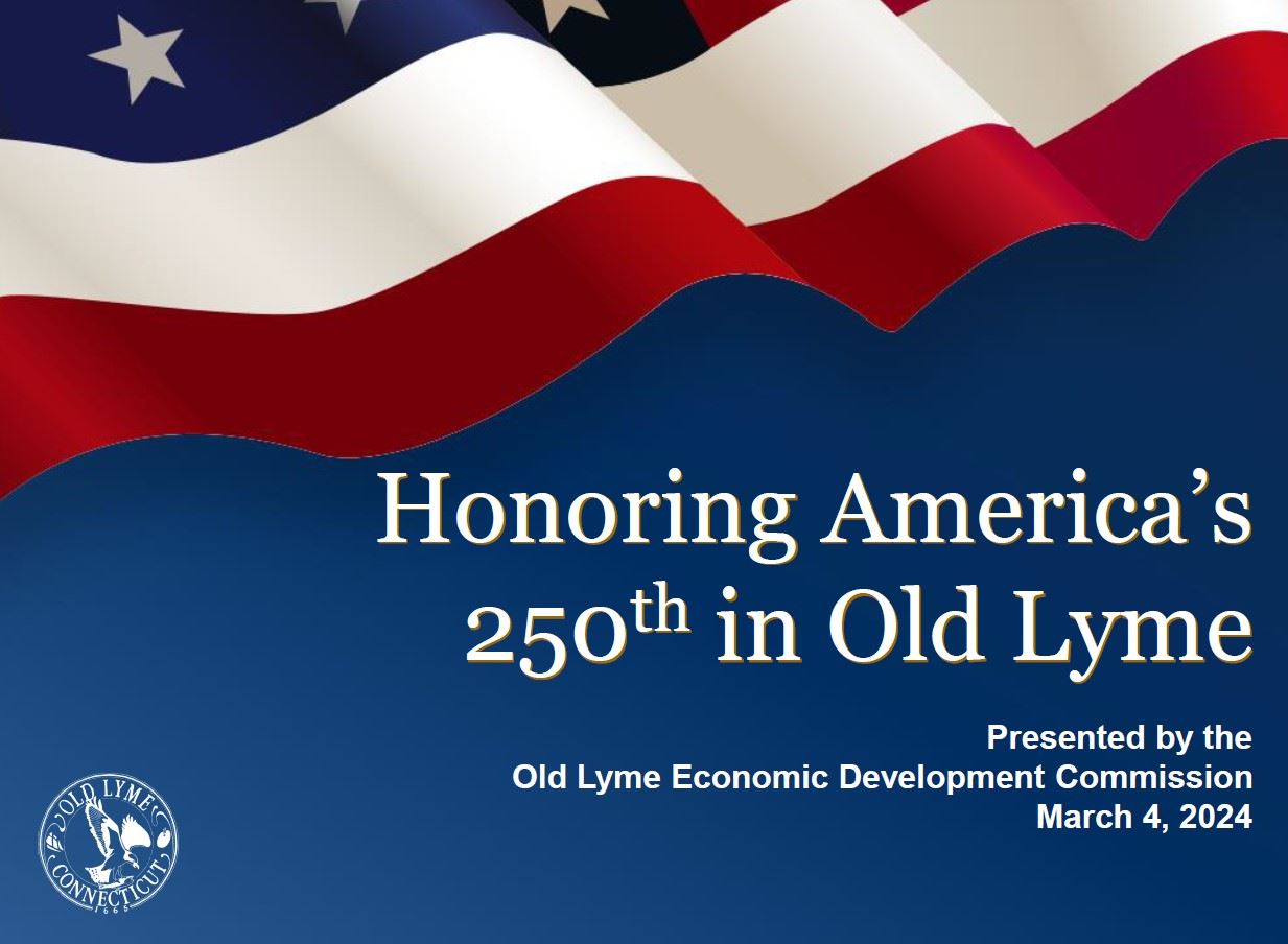 First page of slide presentation