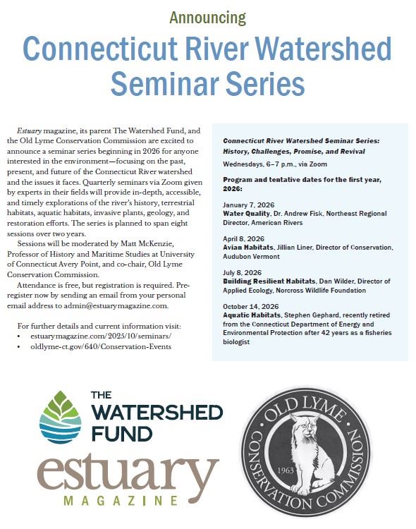 2026 CT River Watershed Seminar Series