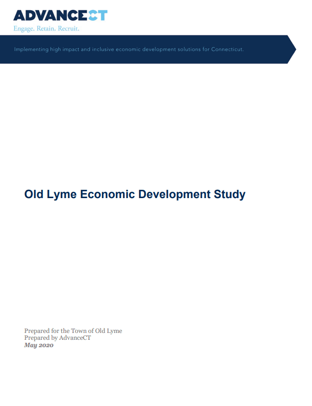2020 Economic Development Study Cover