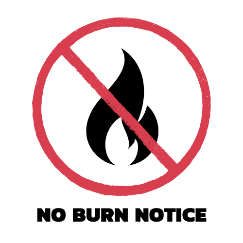 No Burn graphic image
